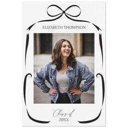 Same Day Magnet 4x6 with Ribbon Framed design