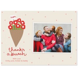 Same Day Magnet 5x7 with Thanks A Bunch design