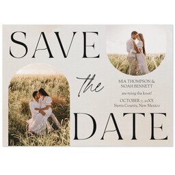 Same Day Magnet 5x7 with Modern Couple design