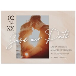 Same Day Magnet 5x7 with The Big Day design