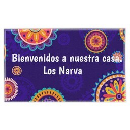 18"x30" Outdoor Area Rug with Circle Design design