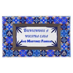 18"x30" Outdoor Area Rug with Tile - Hispanic design