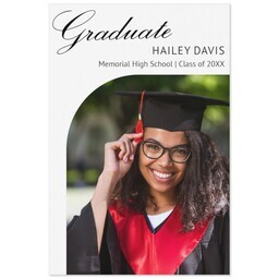 Same Day Magnet 4x6 with Graduation Photos design