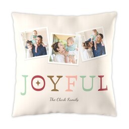 16x16 Photo Pillow with Funky Joyful design