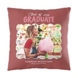 16x16 Photo Pillow with Fun Lines design