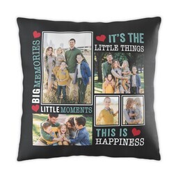 16x16 Photo Pillow with Simple Sayings design