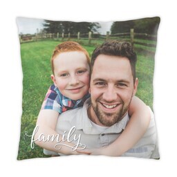 16x16 Photo Pillow with Family design