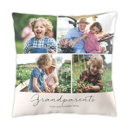 16x16 Photo Pillow with Dedication design