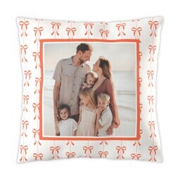 16x16 Photo Pillow with Present Cheer design