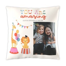 16x16 Photo Pillow with Send in the Clowns design