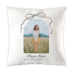 16x16 Photo Pillow with Freshly Graduated design
