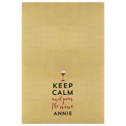 Tea Towel with PourWine design
