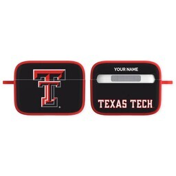Licensed & Printed Apple Airpods Pro Case with Texas Tech Red Raiders design