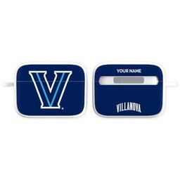 Licensed & Printed Apple Airpods Pro Case with Villanova Wildcats 1 design