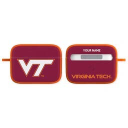 Licensed & Printed Apple Airpods Pro Case with Virginia Tech Hokies design