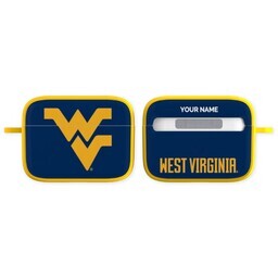 Licensed & Printed Apple Airpods Pro Case with West Virginia Mountaineers design
