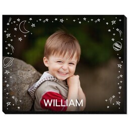 8x10 Same-Day Mounted Print with Celestial Celebration design