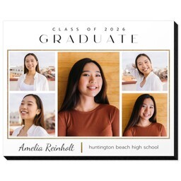 8x10 Same-Day Mounted Print with Graduate Collage 2026 design