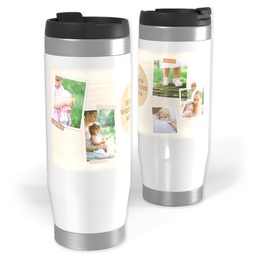 Photo Travel Tumbler with Mom is Home design