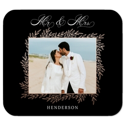 Picture Mouse Pads with Mr. & Mrs. design