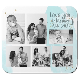 Picture Mouse Pads with To The Moon design