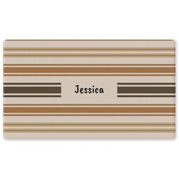 Rubber Backed Gaming Mat with Stripes design