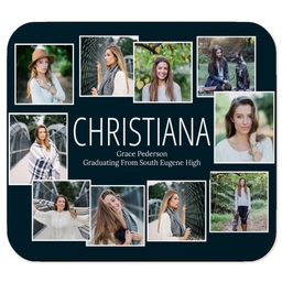 Picture Mouse Pads with Collage Grad design