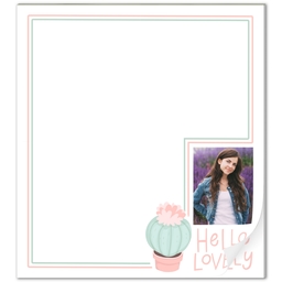 Notepad with Cactus Notes design