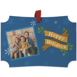 Maple Ornament - Modern Corner with Holidays Banner design