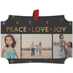 Maple Ornament - Modern Corner with PLJ Christmas design