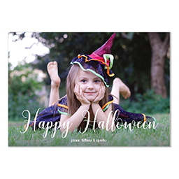 4.25x6 Postcard  with Elegant Halloween design