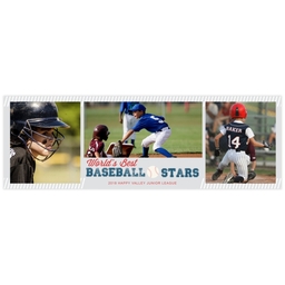 2x6 Same-Day Photo Banner with Homerun design