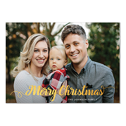 4.25x6 Postcard  with Ornate Christmas design