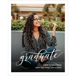 11x14 Board Prints with Signature Grad design