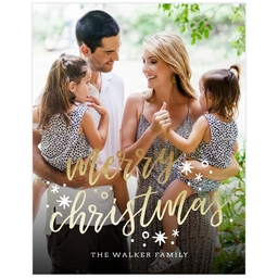 Poster, 11x14, Glossy Poster Paper with Whimsical Christmas design