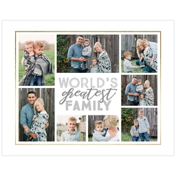 Poster, 11x14, Glossy Poster Paper with Worlds Greatest design