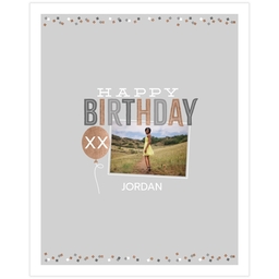 11x14 Board Prints with Metallic Celebration design
