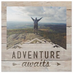 16x16 Xchange Print with Adventure Awaits design
