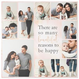 16x16 Xchange Print with Beautiful Reasons design