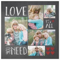 16x16 Xchange Print with Love is All You Need design