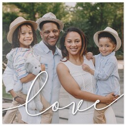 16x16 Xchange Print with Love Script design