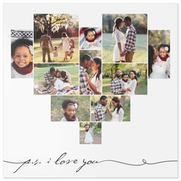 16x16 Xchange Print with PS I Love You design