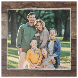 16x16 Xchange Print with Wood Frame design