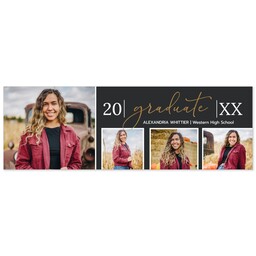 2x6 Same-Day Photo Banner with Elegant Grad design