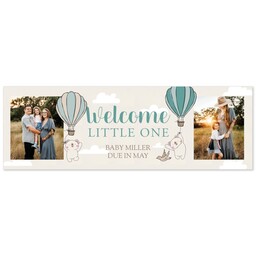 2x6 Photo Banner with Beary Imaginative design