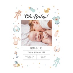 11x14 Board Prints with Childish Things design