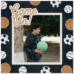 Poster, 12x12, Glossy Poster Paper with Game Set Go design