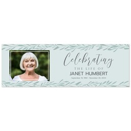 2x6 Same-Day Photo Banner with Beautiful Memories design