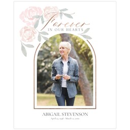 11x14 Board Prints with Gentle Blooms design