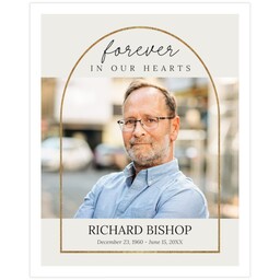 11x14 Board Prints with In Our Hearts design